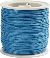 katoenkoord blauw 1 mm dik 40 m