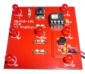 Digibytez - LED Dice DIY Kit V2.0 (Red)