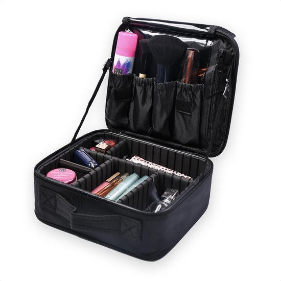 Eagle Make-up Organizer - Make-up Koffer - Verstelbare Vakken - Beautycase -...