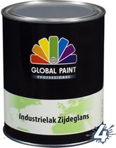 Global Paint Industrielak Zijdeglans 1 liter Wit