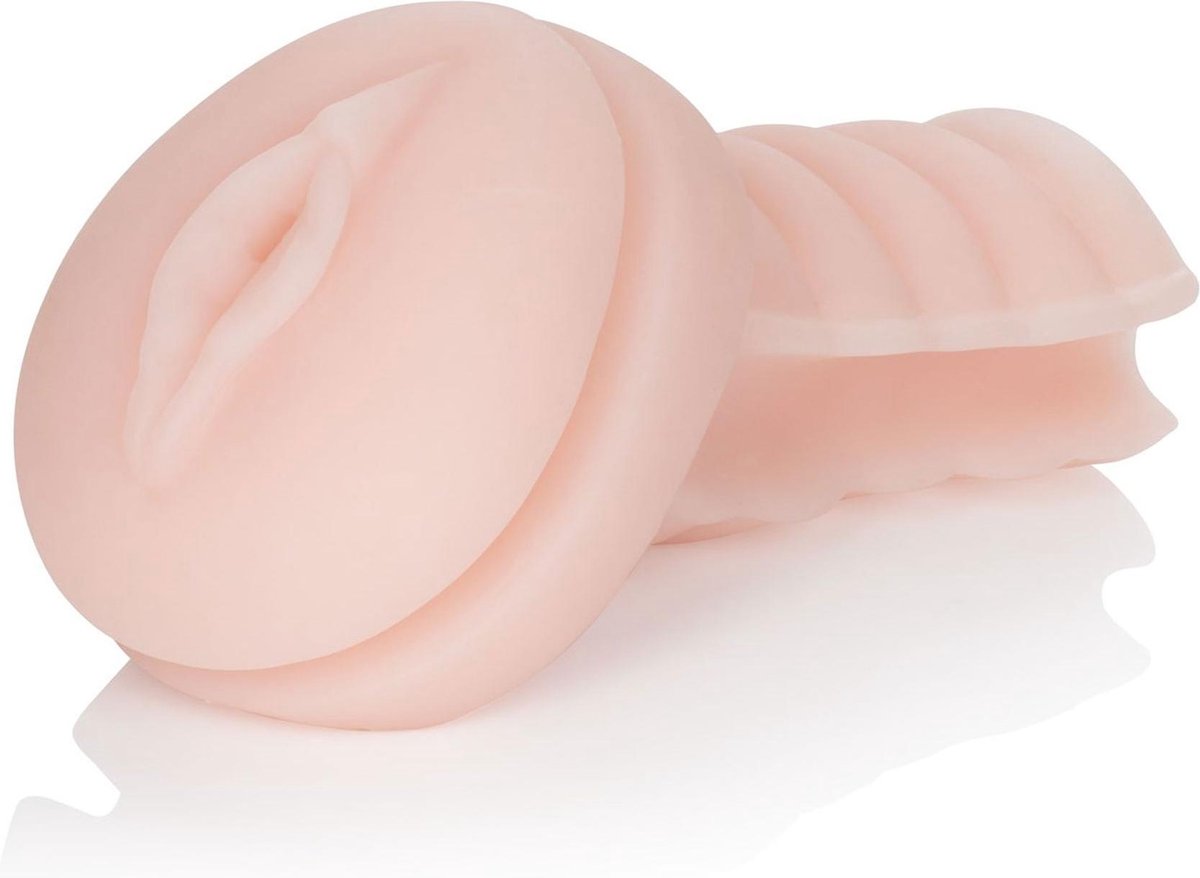 Goedkoopste CalExotics - Rechargeable Grip-N-Stroke - Masturbator Vagina Zwart