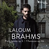 Adam Laloum - Brahms: Piano Sonata Op. 5 & 7 Fanta (CD)