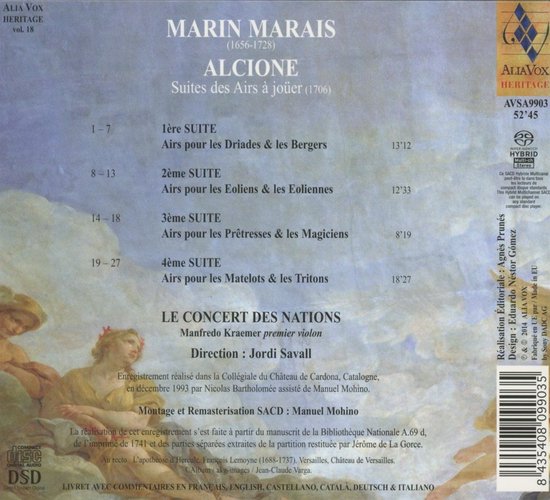 Le Concert Des Nations - Alcione (Super Audio CD) - le Concert Des Nations