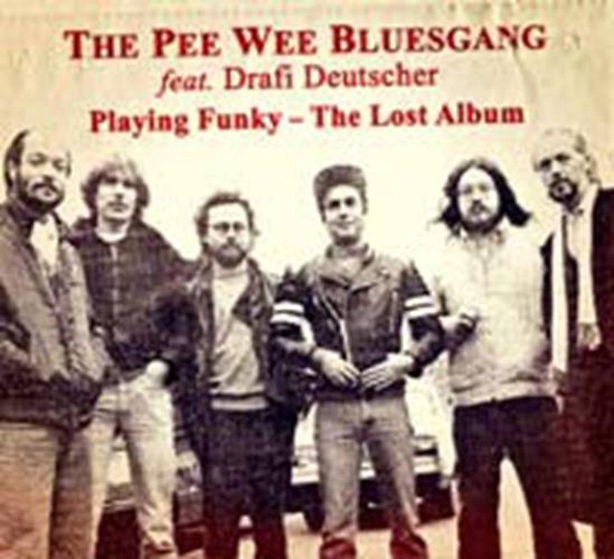 Pee Wee Bluesgang Feat. Drafi Deutscher - Playing Funky - The Lost Album (CD)