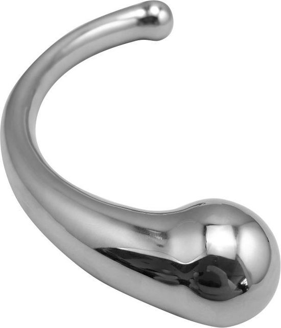 Foto: Pure wand dildo erotische toverstaf 2 koppig topkwaliteit staal 18 5cm