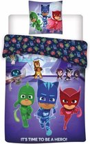 Dekbedovertrek Pj Masks Junior 140 X 200 Cm Disney