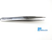 MEDLUXY - Epileer Pincet - Zilver - Fijne punt - 10 cm [tweezer - Splinter Pincet]