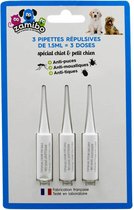 Alice's Garden - Antiparasitaire pipetten Oscar - 1.5ml - 3 stuks - gemaakt in Frankrijk