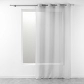 Livetti | Vitrage | Net Curtain | Gordijn | 140x240 cm | Muslin Telme Grijs