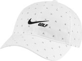 Nike Golf H86 Washed Club Cap - Sportpet - Golf - Unisex - Wit - One Size