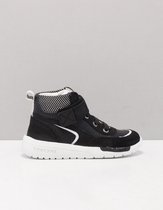 ShoesMe RF21W034-B Zwart wit hoge sneaker