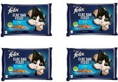 Felix - Kattenvoer - EDF Visselectie in gelei - 4x85 gram per 4 verpakkingen
