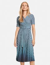 GERRY WEBER Wikkeljurk met een geplisseerd rokgedeelte