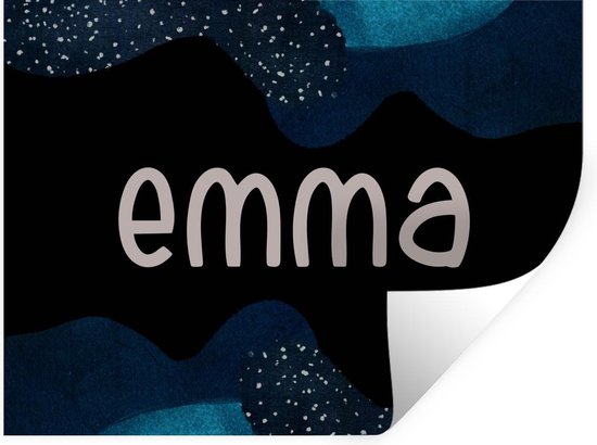 Stickers Stickers muraux - Emma - Pastel - Fille - 40x30 cm - Film adhésif