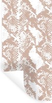 Muurstickers - Sticker Folie - Slangenprint - Vormen - Pastel - 40x80 cm - Plakfolie - Muurstickers Kinderkamer - Zelfklevend Behang - Zelfklevend behangpapier - Stickerfolie