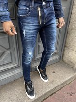 Heren Jeans Designer Spijkerbroek Fashion Kleding Outfit Dress Clothing  Outlet Kleren W30 | bol.com