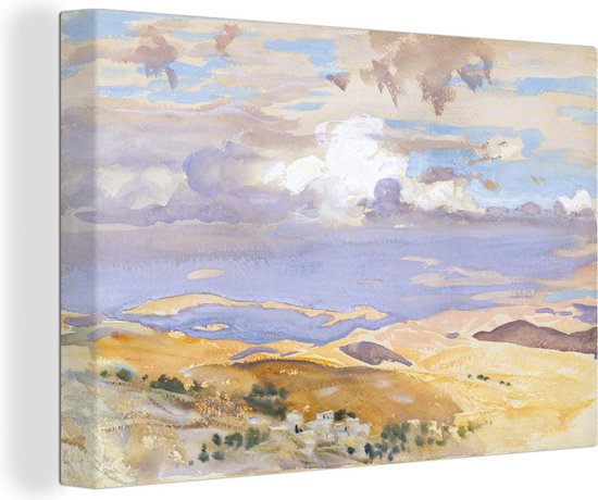 Canvas Schilderij From Jerusalem - John Singer Sargent - Wanddecoratie