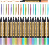 BOTC Marker Pennen Set - 2mm Van 10 Verschillende Kleuren Premium Verf Pen