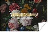 Poster Spreuken - Vijfentwintig jaar getrouwd - Quotes - Trouwen - 120x80 cm