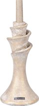 Rasteli Kaarsenhouder-Kandelaar voor tafelkaars Roman art D 11.5 cm H 20.5 cm
