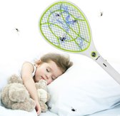 Mug Fly Bugs Swatter, USB Oplaadbaar, UV Licht. USB-oplaadbaar, Vliegenmepper 3000V, Elektrische helder uv-licht