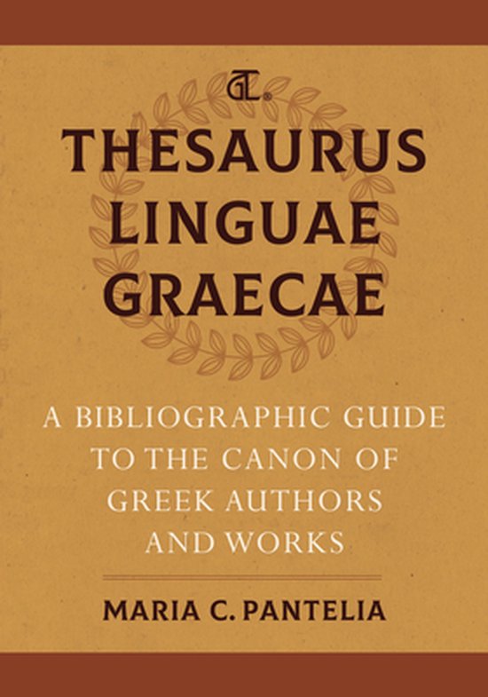 Thesaurus Linguae Graecae - cover