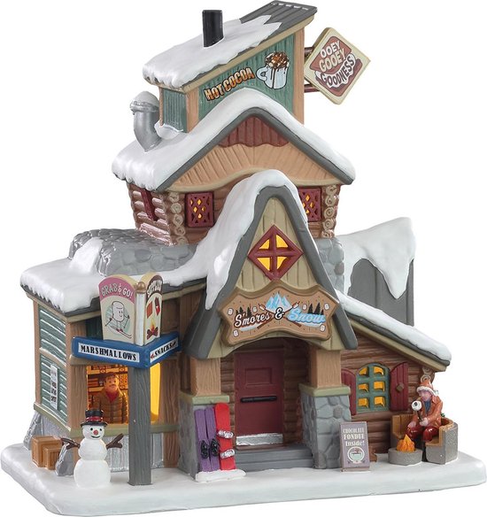 Lemax - S'mores & Snow, B/o Led - Kersthuisjes & Kerstdorpen