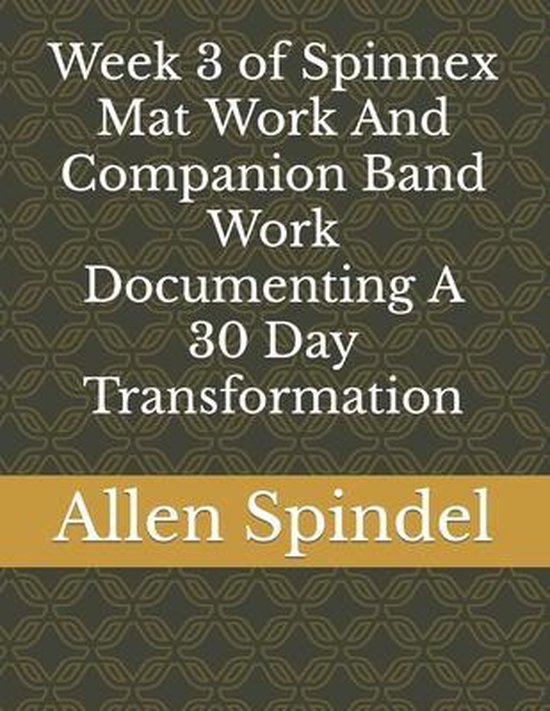 Week 3 of Spinnex Mat Work And Companion Band Work Documenti ... - cover