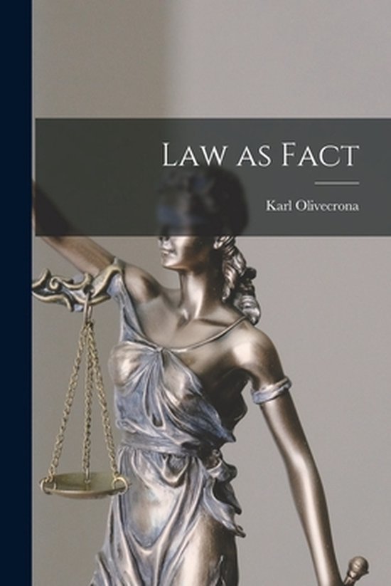Law as Fact 9781013308147 Karl 1897 Olivecrona Boeken