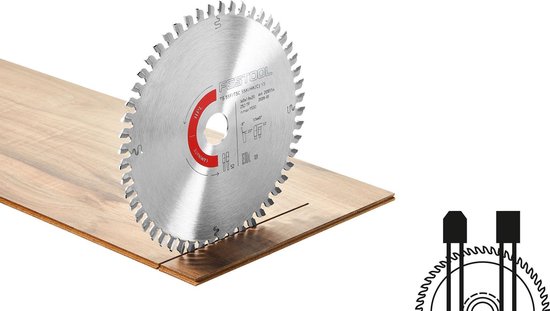 Hoja de sierra HW 160x1,8x20 TF52 LAMINATE/HPL