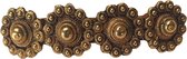 Zeeuws Meisje - Zeeuwse knop - Haarspeld/Haarclip 8 cm - vier Zeeuwse knopen verguld - french barette made in France speld - designerskwaliteit