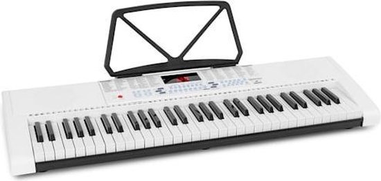 Schubert Etude 255 LCD Keyboard Piano - 61 touches - Affichage LED -  Fonction Record /... | bol.com