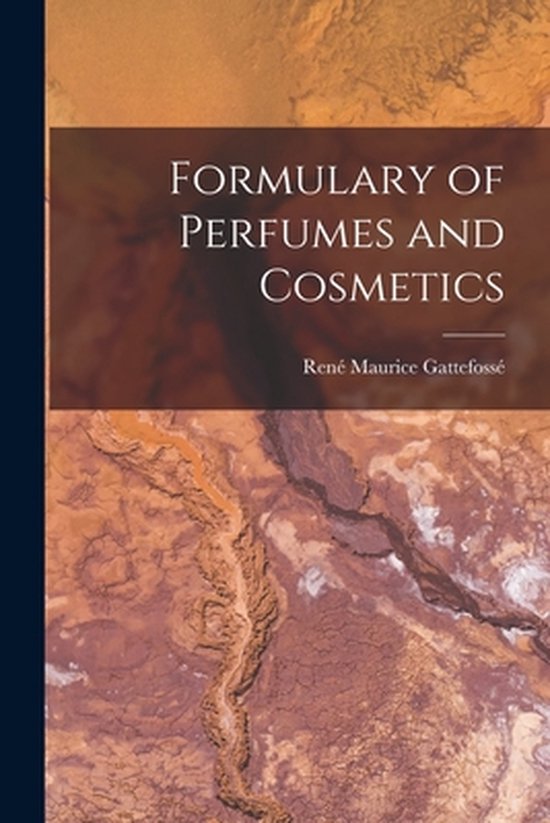 Formulary of Perfumes and Cosmetics - cover