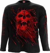Spiral Longsleeve shirt -XL- PURE BLOOD Zwart