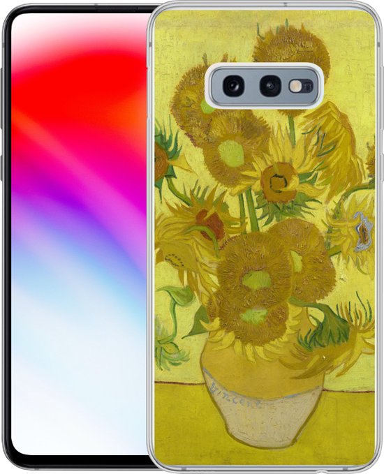 Coque Samsung Galaxy S10e - Tournesols - Vincent van Gogh - Coque de téléphone en Siliconen
