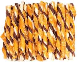Landman Kauwstaaf Kip en Rund Klein (30st) - 12.5cm - Hondensnacks - Hondensnoepjes - Kauwsnacks - Kauwstaaf Hond