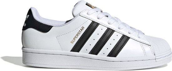 Adidas Superstar J Lage sneakers - Leren Sneaker - Meisjes - Wit - Maat 36⅔  | bol.com