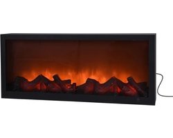 MaxxHome Led Openhaard - Sfeerhaard - Metaal - 57x25cm