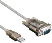 USB naar seriële datakabel - Transparant - 1 meter - Allteq
