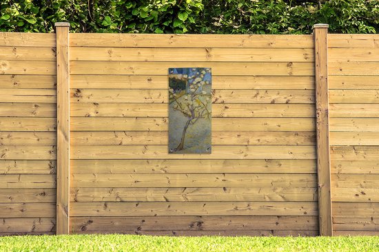 Affiche de jardin Poirier en fleurs - Vincent van Gogh - 40x80 cm