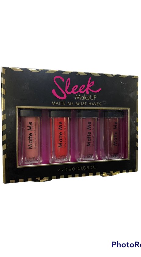 Sleek Matte Me 4x liquid lipstick