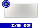 Fenix infrarood paneel - ecosun - 400 watt - wit - korrelstructuur - 320 x 1500 mm