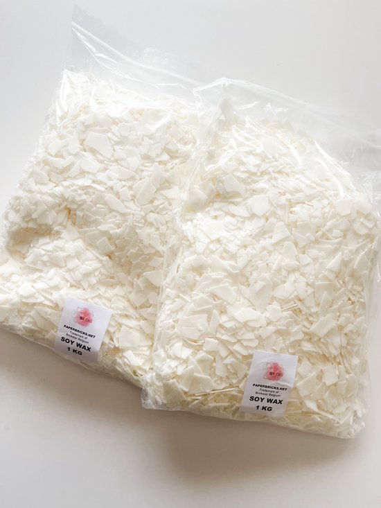Foto: Treatments soja was naturewax c3 5 kg soy wax om zelf kaarsen te maken ecologische sojawas