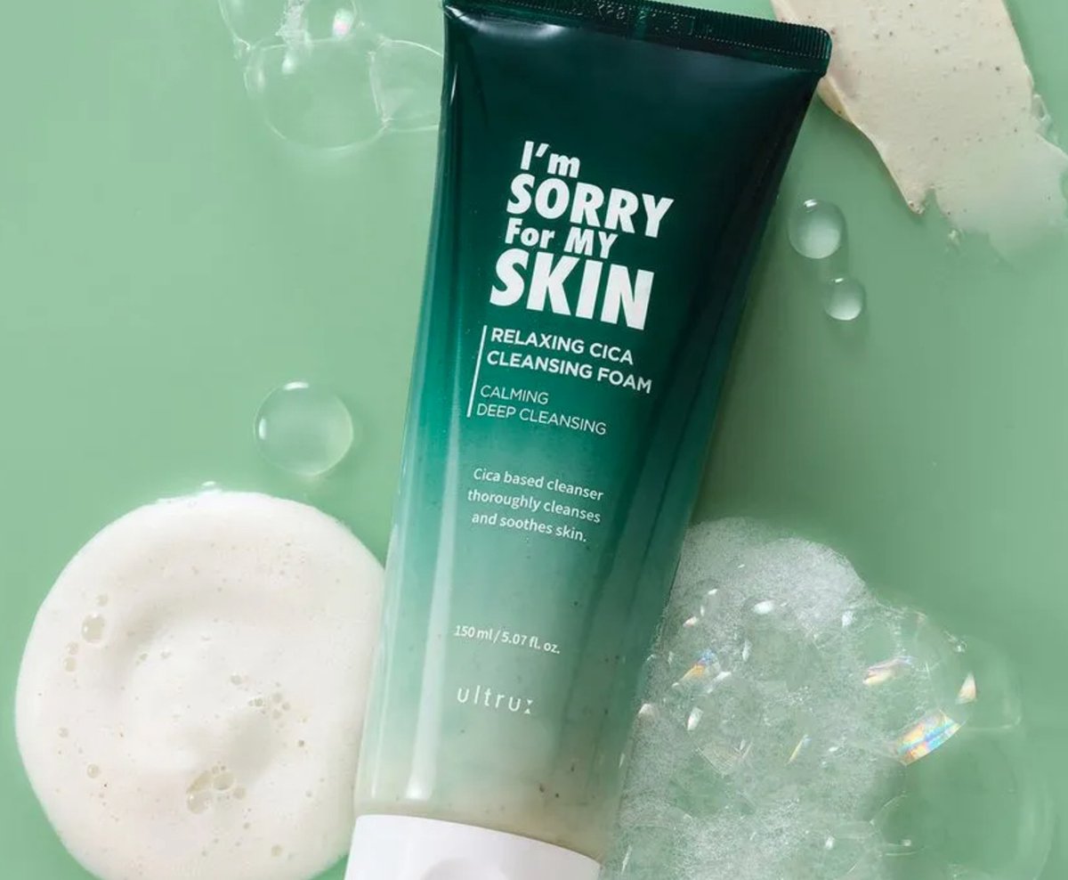 I'm SORRY For MY SKIN | Relaxing Cica Cleansing Foam | 150 ml