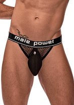 Cock Ring Jock - Black - S/M - Maat S/M