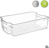 Waal® koelkast organizer - bakjes - bewaardoos - opbergbak - accessoires - doorzichtig - transparant - 6L