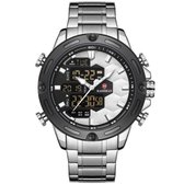 Horloges Mannen Waterdichte Militaire Digitale Klok Quartz Horloge Mannelijk Led Horloges