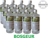 12 flessen bio ethanol met bosgeur | Premium bio - ethanol | 12 x 1 liter | |  bio ethanolhaard vulling | sfeerhaarden bio ethanol | sfeerhaardvulling