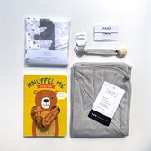 Advent kraamcadeau box medium grijs