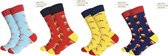 Sokken Dames | Sokken Heren | Katoen | Maat 36-40 | Grappige Sokken | Dutch Pop Socks | Leuke sokken mannen dames | Duurzaam |